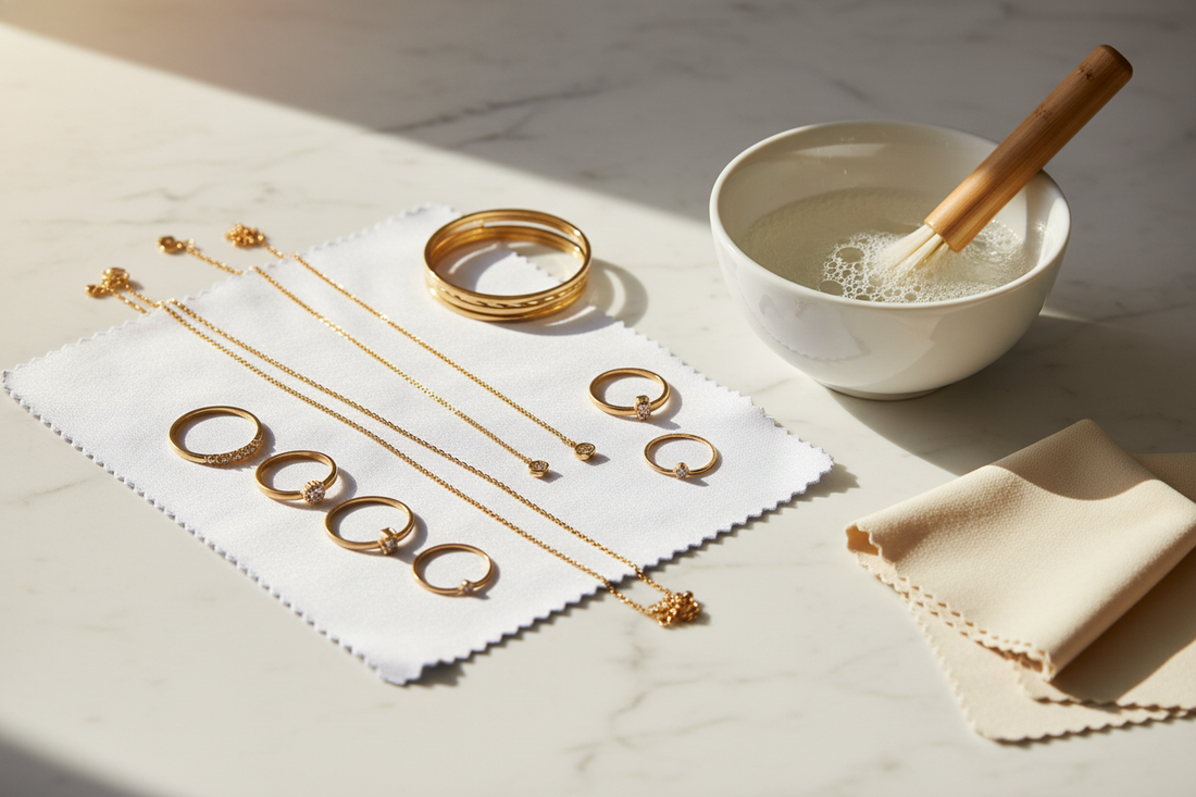 How to Care for Your 18K Gold Jewelry